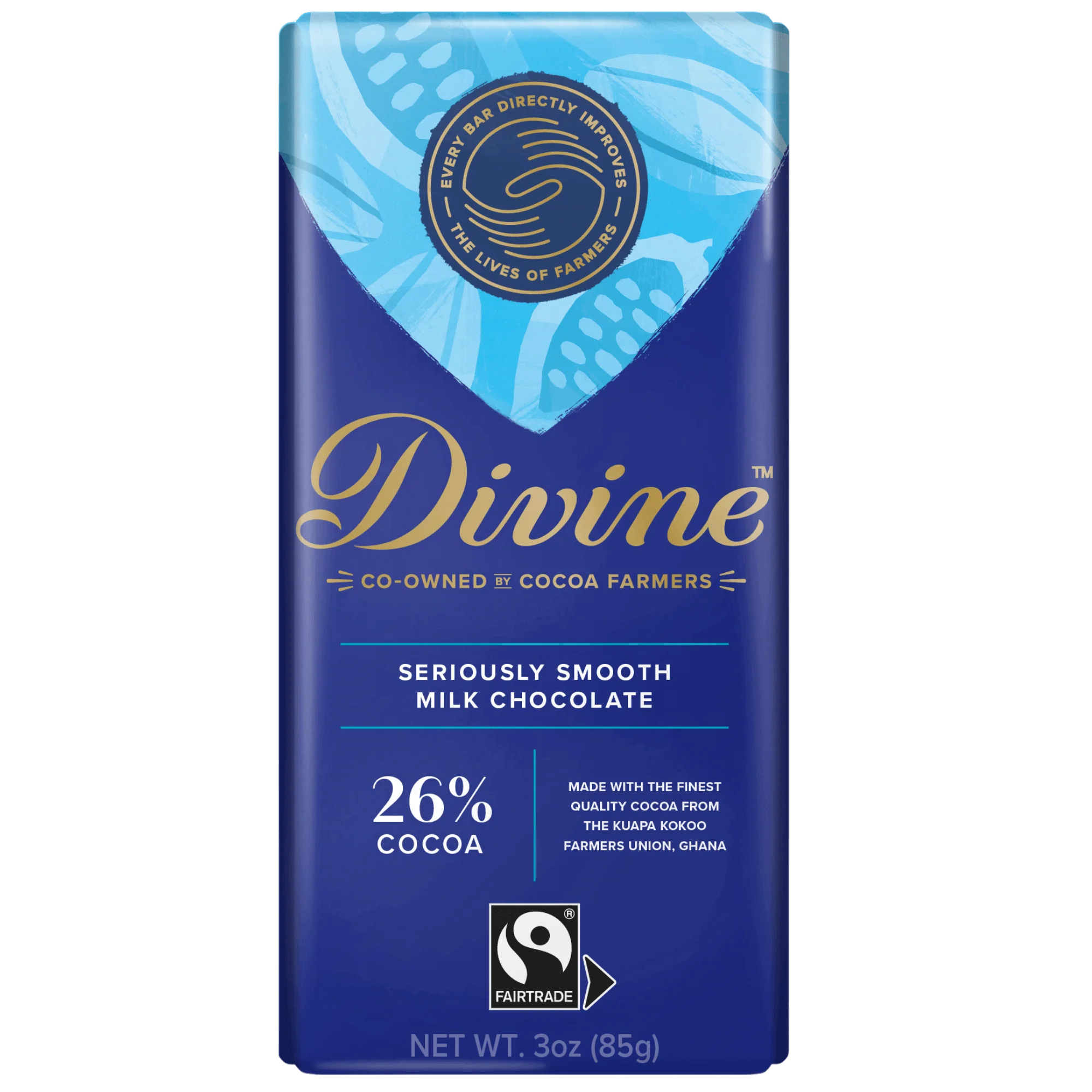 26% Milk Chocolate Sharing Bar, 3 oz.